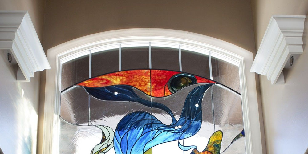 Изготовление витража в Тюмени Изготовление витража в Тюмени